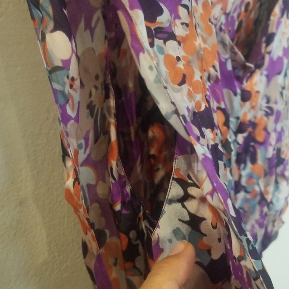 Chole silk blouse size T 40/ 8 - Picture 5 of 7